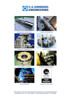 Click to open a pdf file of the CS Simmons Engineering Brochure