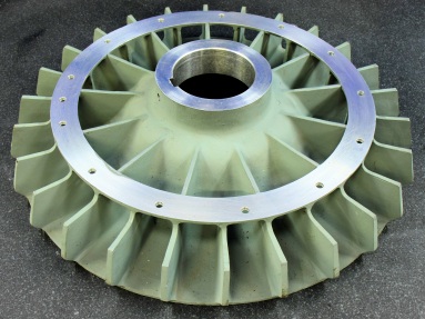 LM25TF Machined Fan Casting
