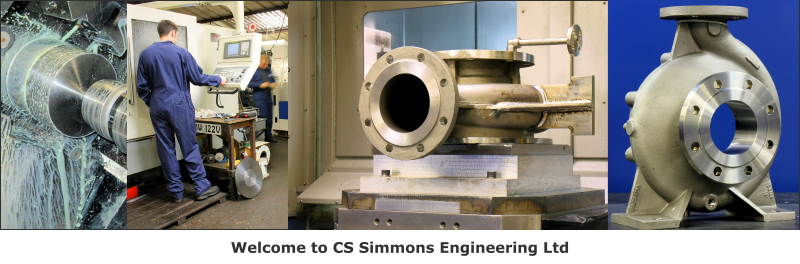 Welcome to C.S. Simmons Engineering Ltd - Specialists in CNC Precision Machining of High-Performance and Super Alloys to 2.5m Length, 0.8m Diameter and 1.2m Cubed.